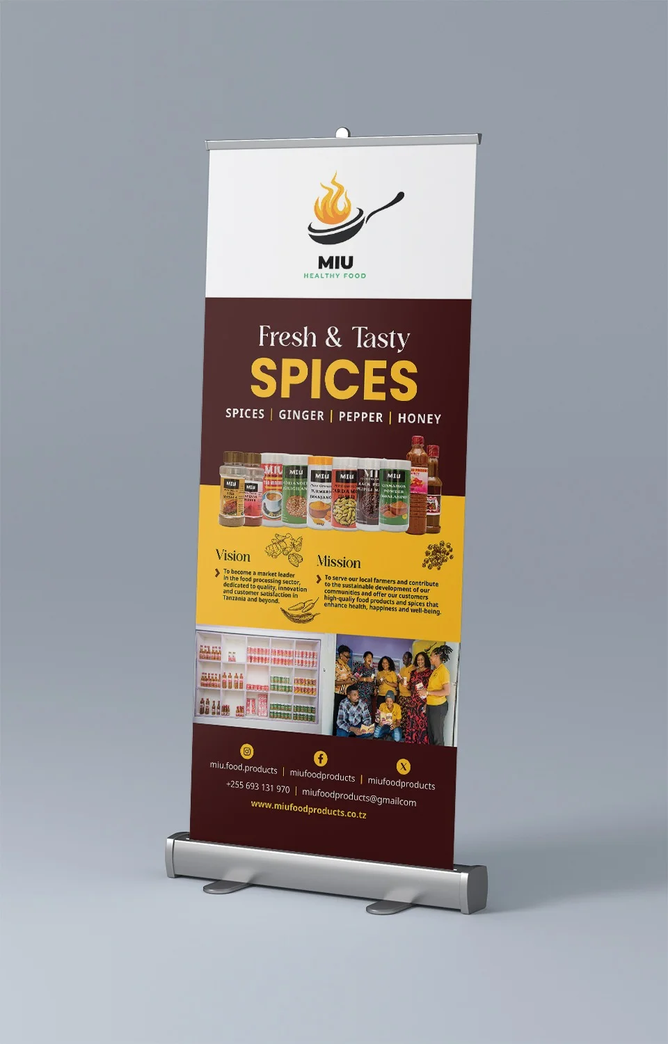 Fresh and tasty spices
